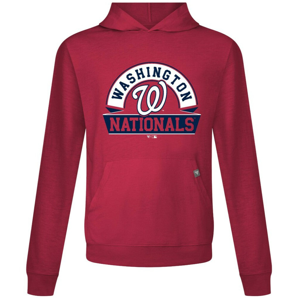 Washington Nationals Levelwear Relay Banner Arch Pullover Hoodie | MLB On Sale