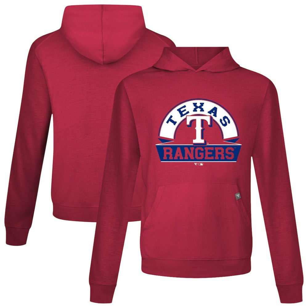 Texas Rangers Levelwear Relay Banner Arch Pullover Hoodie | MLB Discount