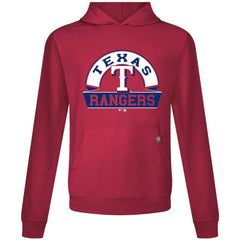 Texas Rangers Levelwear Relay Banner Arch Pullover Hoodie | MLB Discount