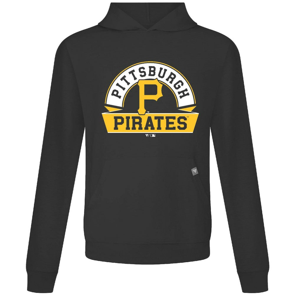 Pittsburgh Pirates Levelwear Relay Banner Arch Pullover Hoodie | MLB US