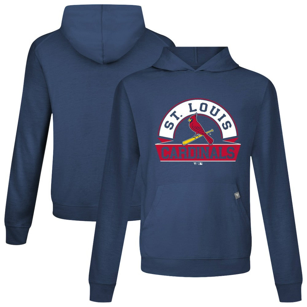St. Louis Cardinals Levelwear Relay Banner Arch Pullover Hoodie | MLB Shop