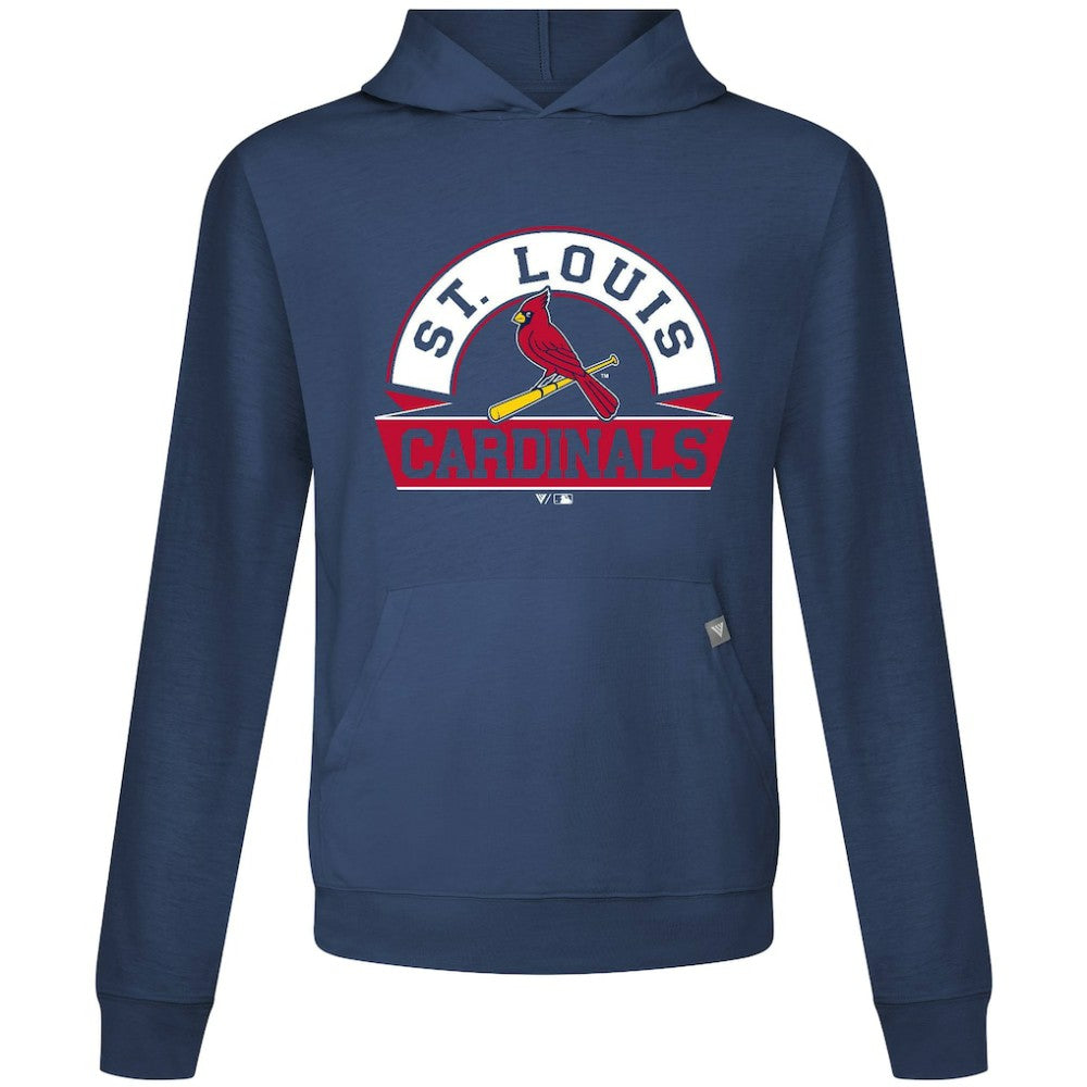 St. Louis Cardinals Levelwear Relay Banner Arch Pullover Hoodie | MLB Shop