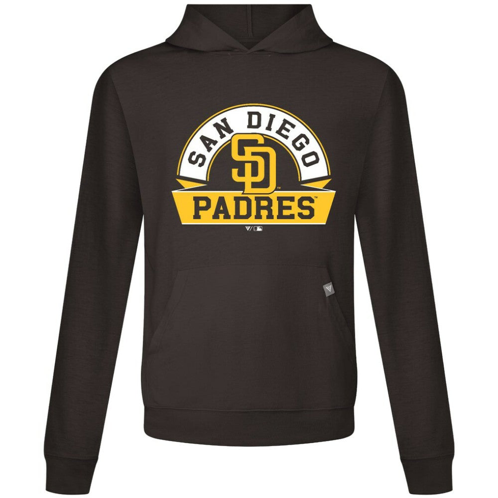 San Diego Padres Levelwear Relay Banner Arch Pullover Hoodie | MLB For sale