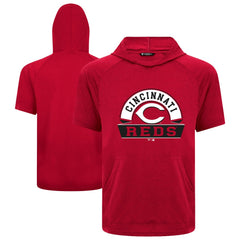 Cincinnati Reds Levelwear Phase Banner Arch Hoodie T-Shirt | MLB Online