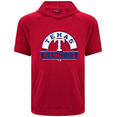 Texas Rangers Levelwear Phase Banner Arch Hoodie T-Shirt | MLB US