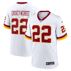 Washington Commanders Nike Jacory Croskey-Merritt  Game Super Bowl Era Jersey