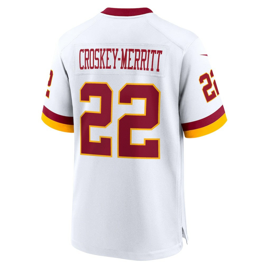 Washington Commanders Nike Jacory Croskey-Merritt  Game Super Bowl Era Jersey