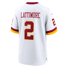 Washington Commanders Nike Marshon Lattimore  Game Super Bowl Era Jersey