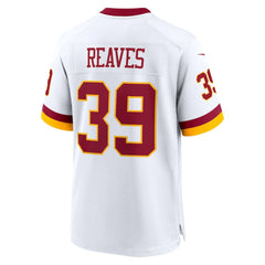 Washington Commanders Nike Jeremy Reaves  Game Super Bowl Era Jersey