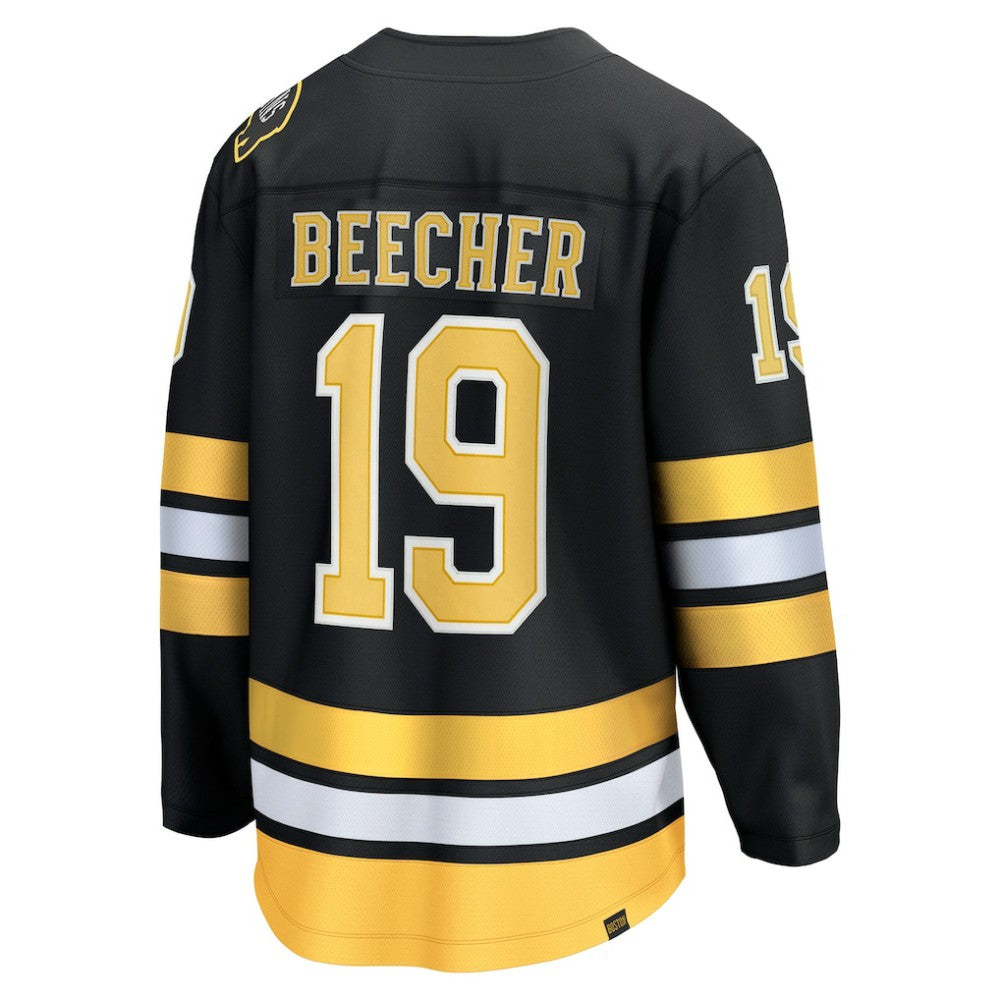 John Beecher Boston Bruins Fanatics Home Breakaway Player Jersey Outlet