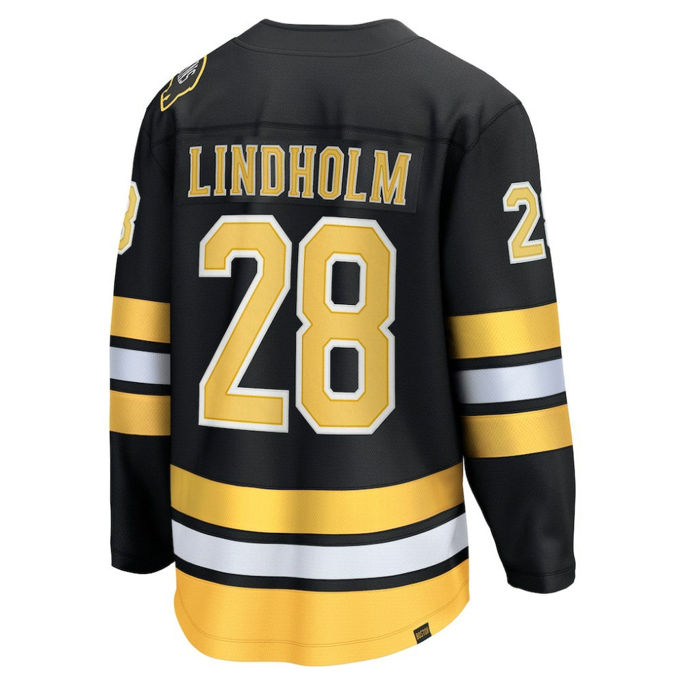 Elias Lindholm Boston Bruins Fanatics Home Breakaway Player Jersey Sale