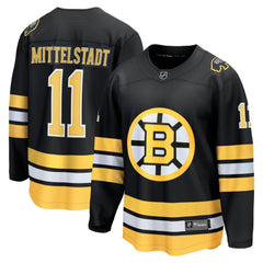 Casey Mittelstadt Boston Bruins Fanatics Home Breakaway Player Jersey For Sale