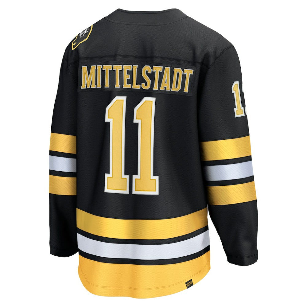 Casey Mittelstadt Boston Bruins Fanatics Home Breakaway Player Jersey For Sale