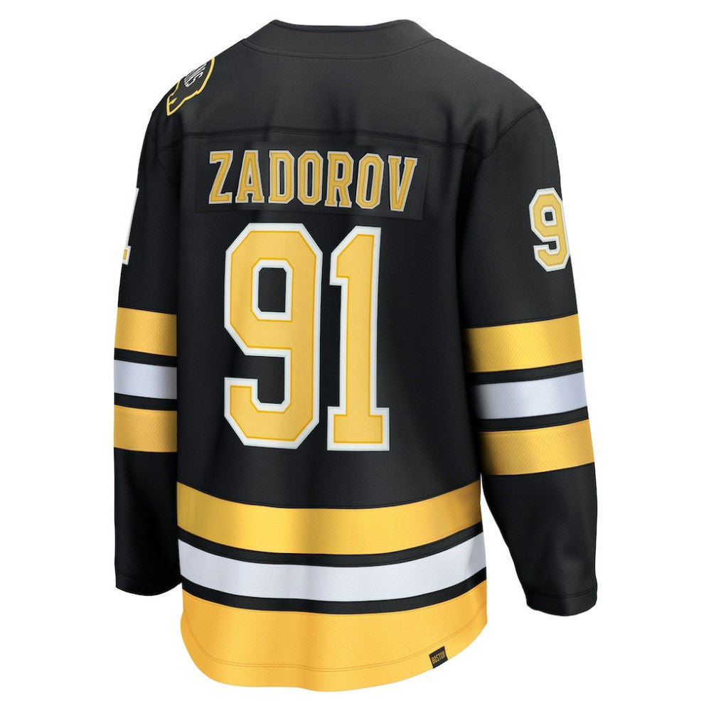 Nikita Zadorov Boston Bruins Fanatics Home Breakaway Player Jersey Discount