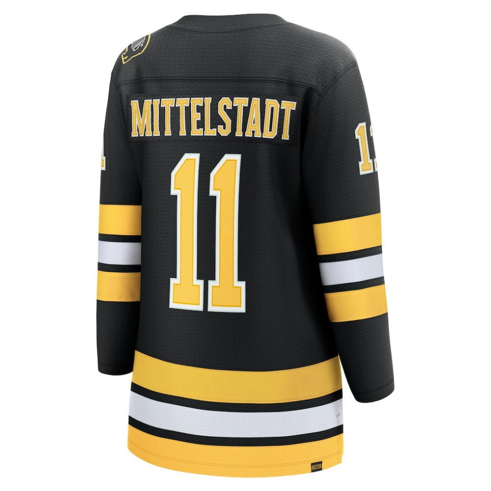 Casey Mittelstadt Boston Bruins Fanatics Women's Home Breakaway Player Jersey For Sale