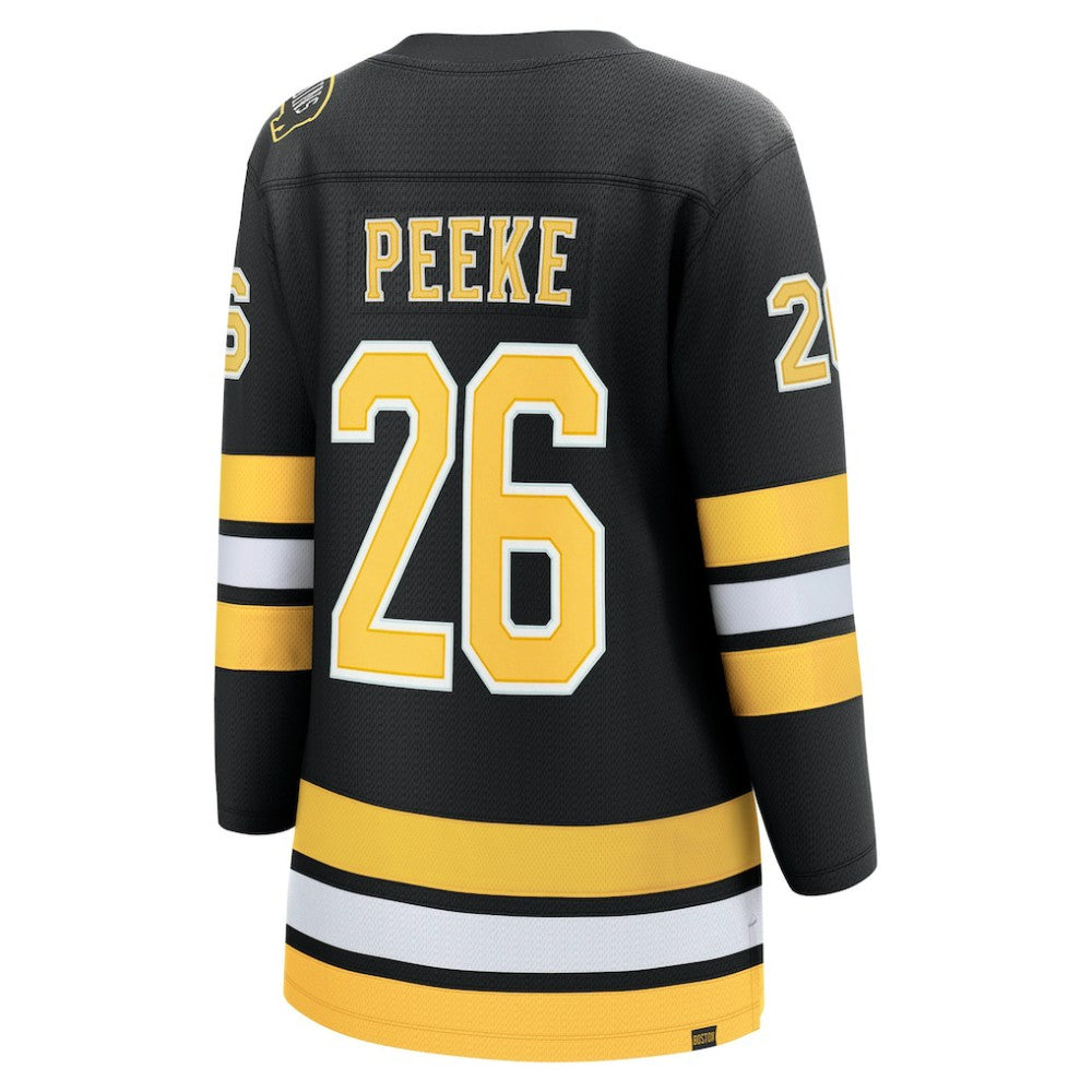 Andrew Peeke Boston Bruins Fanatics Women's Home Breakaway Player Jersey Outlet
