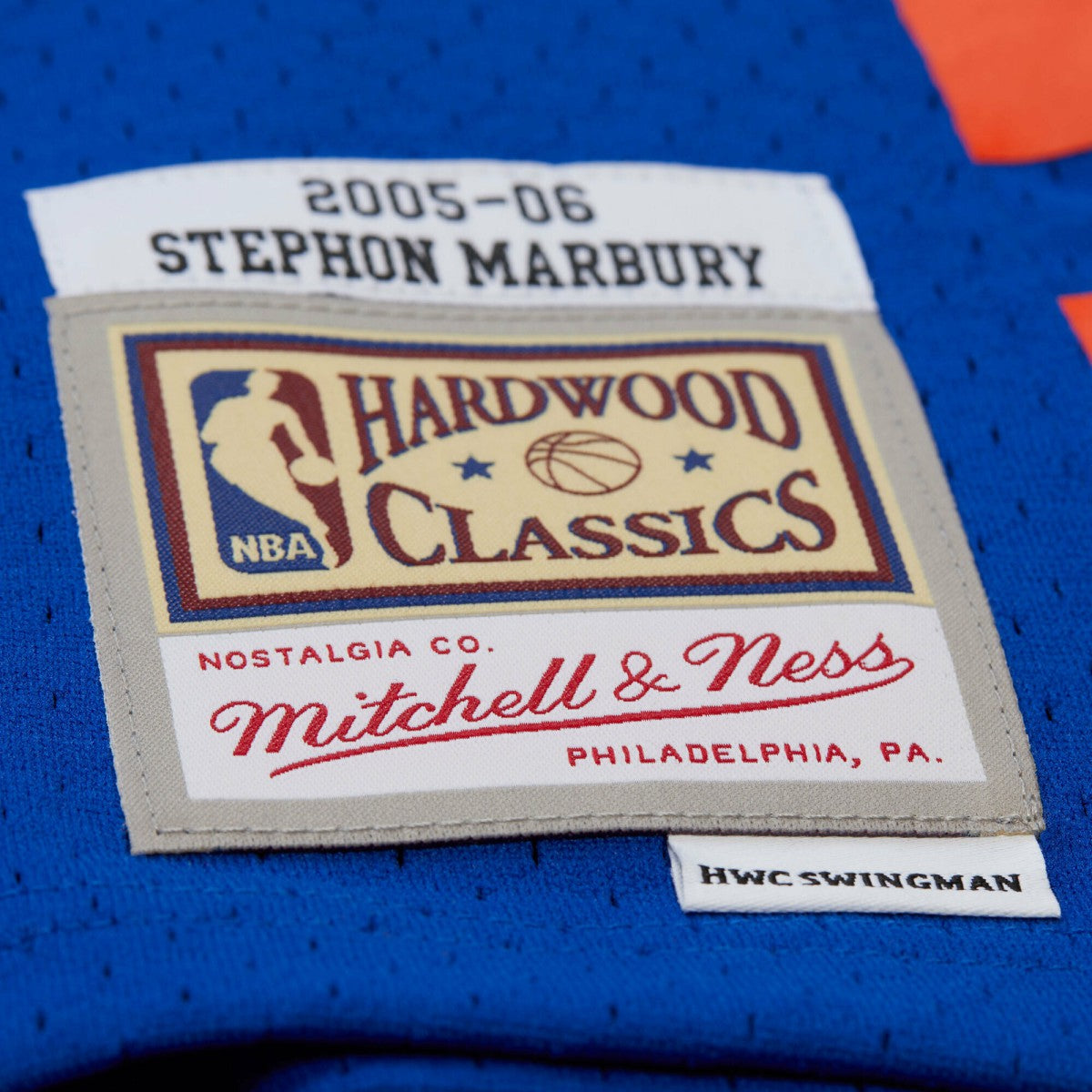 Stephon Marbury New York Knicks 2005/06 Hardwood Classics Swingman Jersey Online