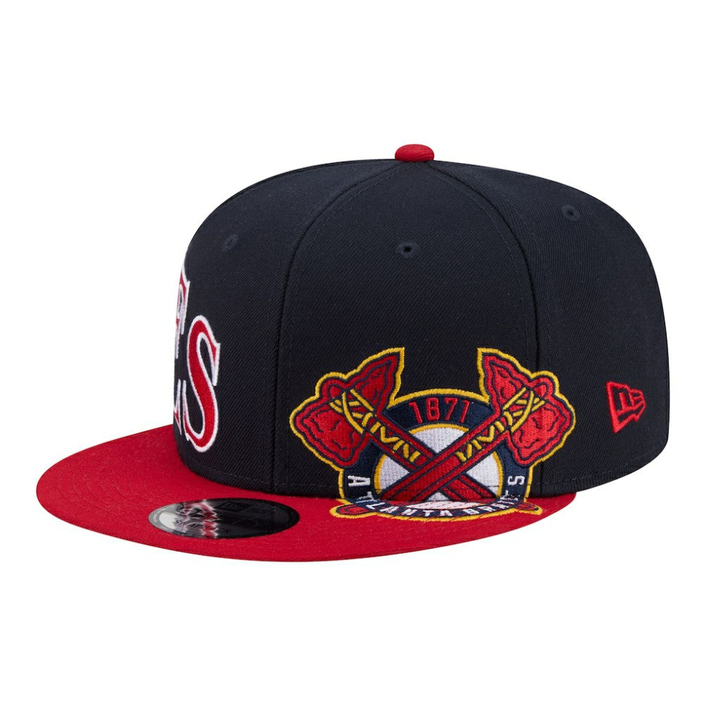 Atlanta Braves New Era Stretched Two-Tone 9FIFTY Adjustable Hat | MLB New