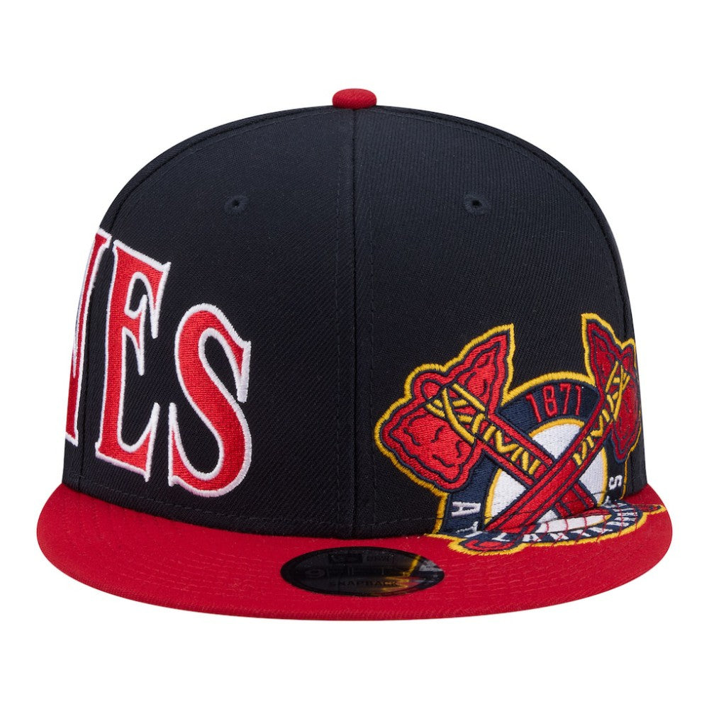 Atlanta Braves New Era Stretched Two-Tone 9FIFTY Adjustable Hat | MLB New