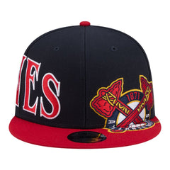 Atlanta Braves New Era Stretched Two-Tone 9FIFTY Adjustable Hat | MLB New