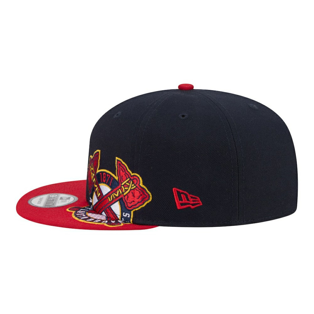 Atlanta Braves New Era Stretched Two-Tone 9FIFTY Adjustable Hat | MLB New