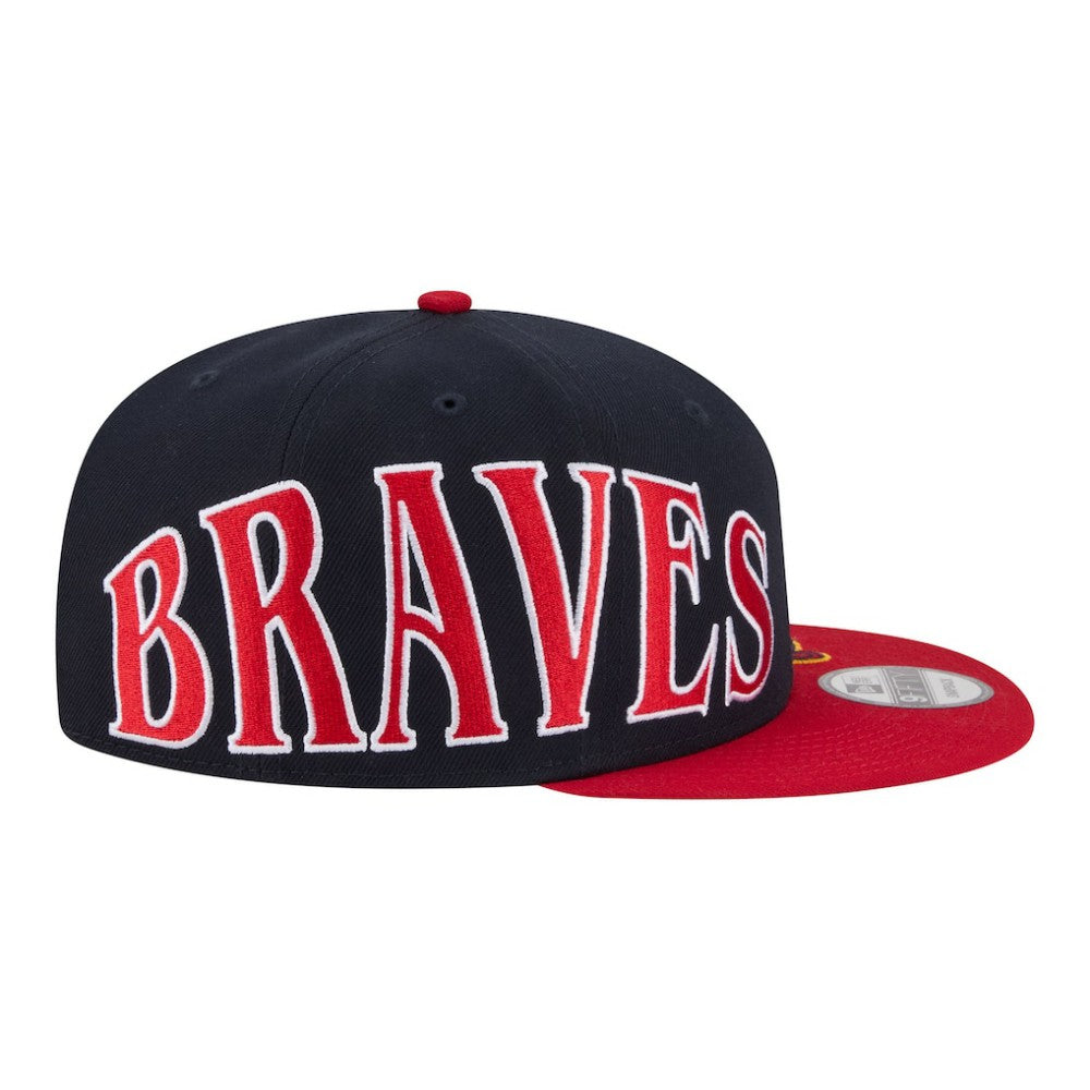 Atlanta Braves New Era Stretched Two-Tone 9FIFTY Adjustable Hat | MLB New