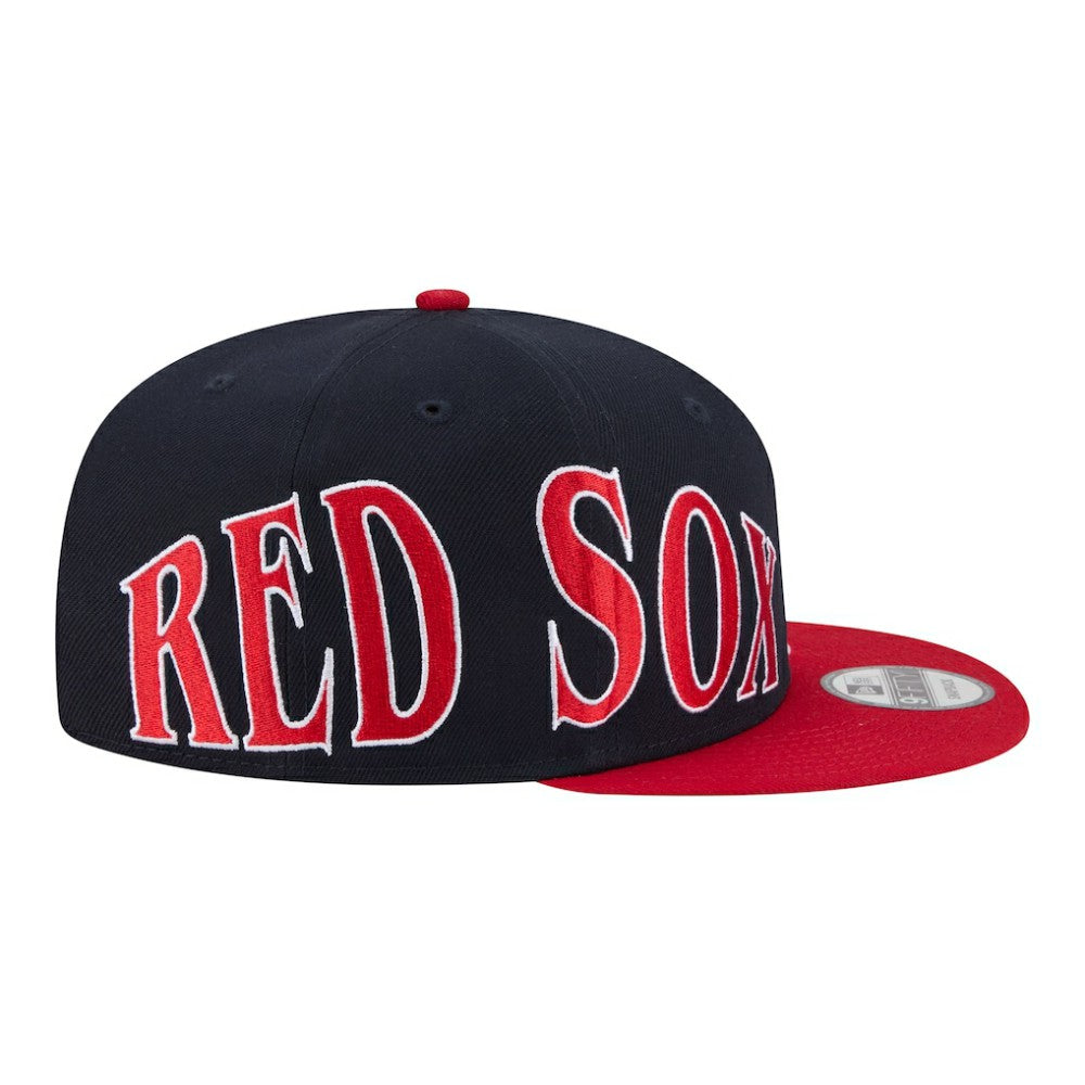Boston Red Sox New Era Stretched Two-Tone 9FIFTY Adjustable Hat | MLB Outlet