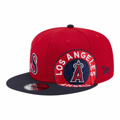 Los Angeles Angels New Era Stretched Two-Tone 9FIFTY Adjustable Hat | MLB Shop