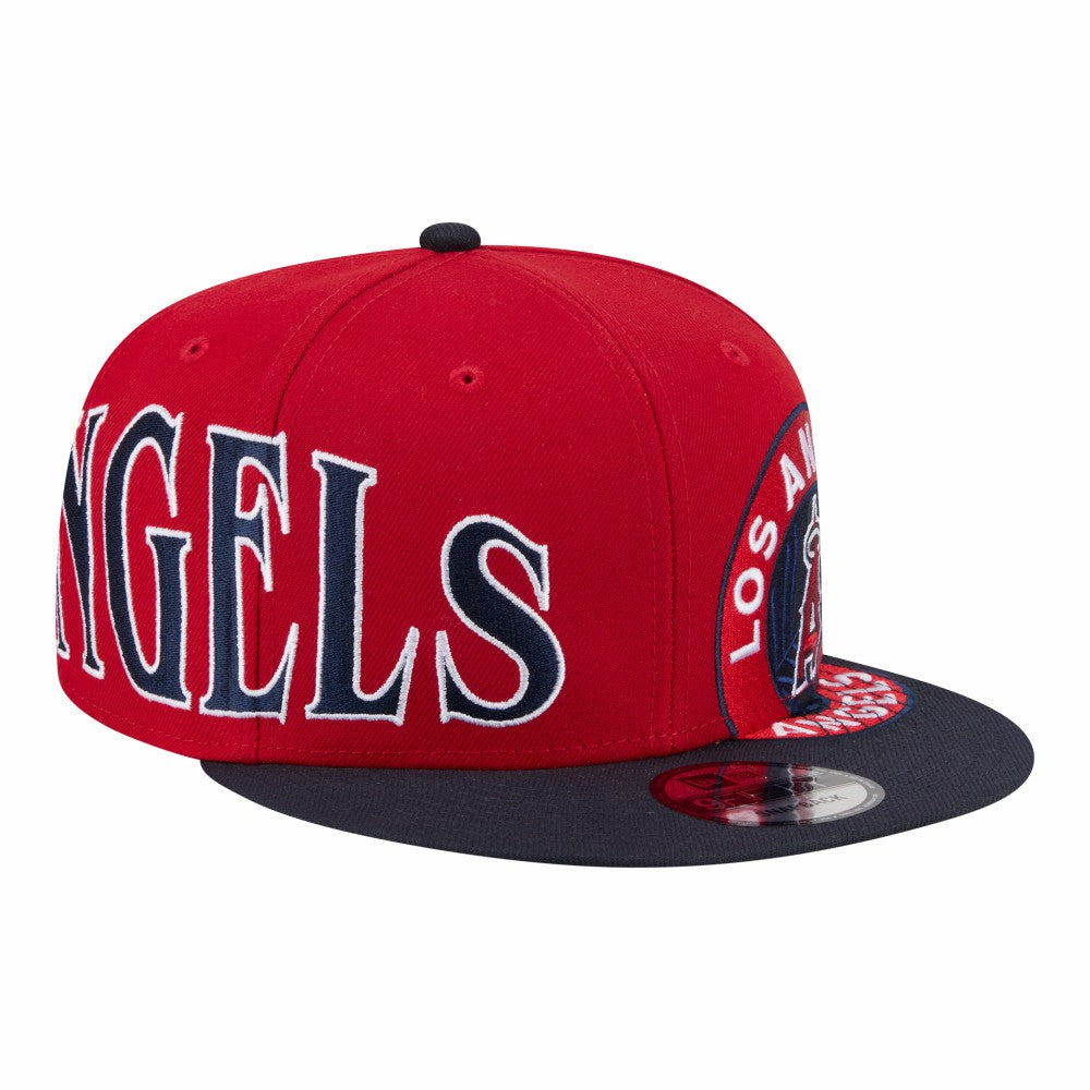 Los Angeles Angels New Era Stretched Two-Tone 9FIFTY Adjustable Hat | MLB Shop