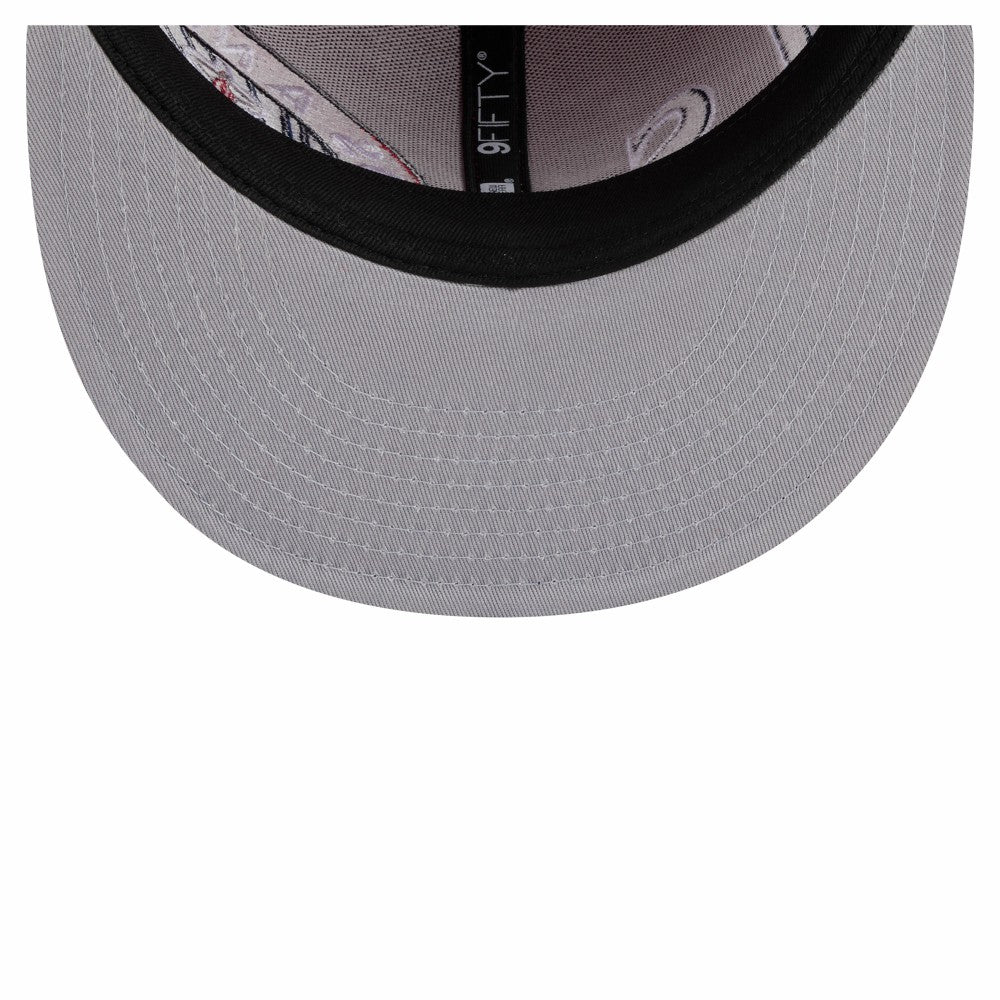Los Angeles Angels New Era Stretched Two-Tone 9FIFTY Adjustable Hat | MLB Shop