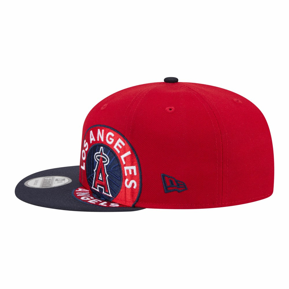 Los Angeles Angels New Era Stretched Two-Tone 9FIFTY Adjustable Hat | MLB Shop