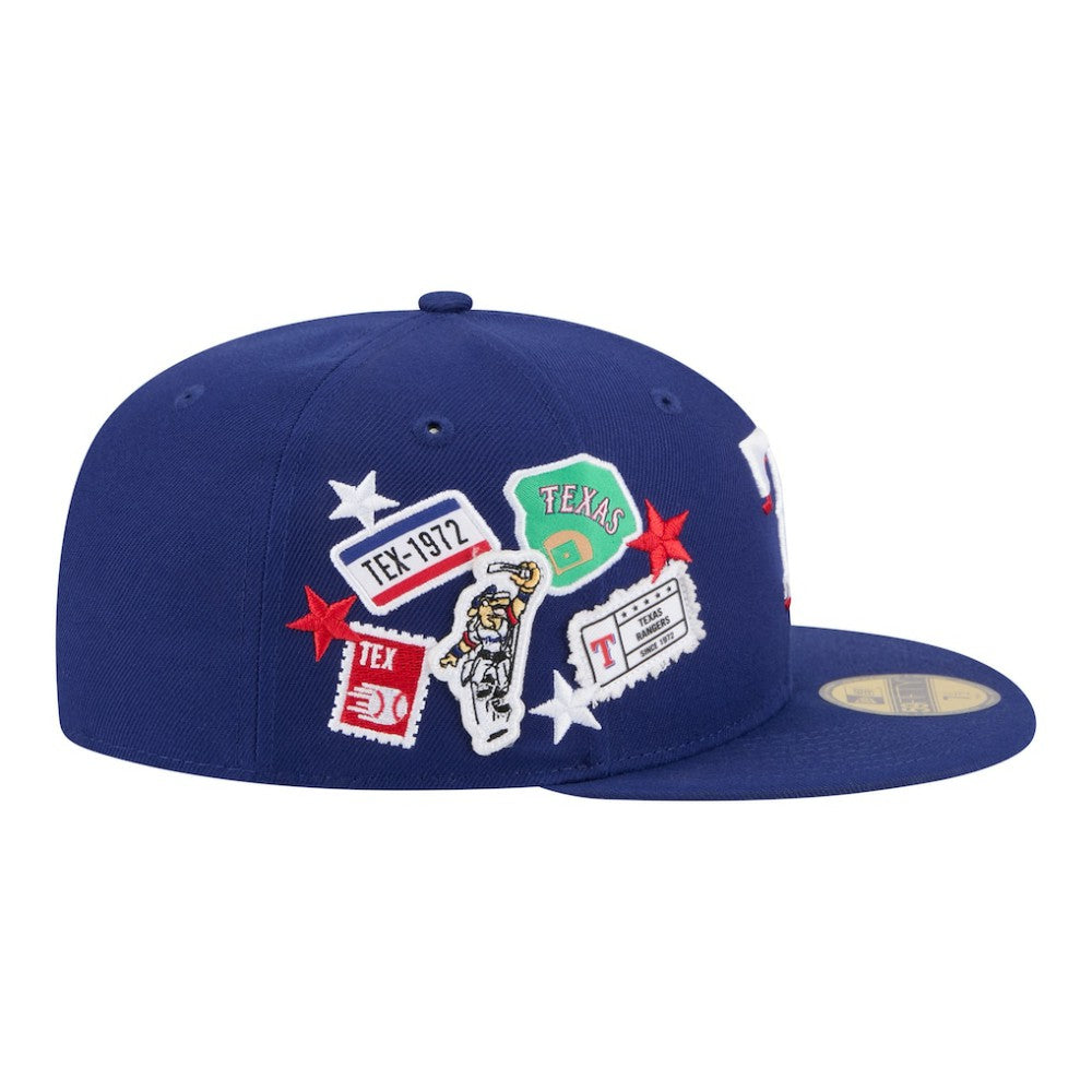 Texas Rangers New Era City Patch 59FIFTY Fitted Hat | MLB Near me