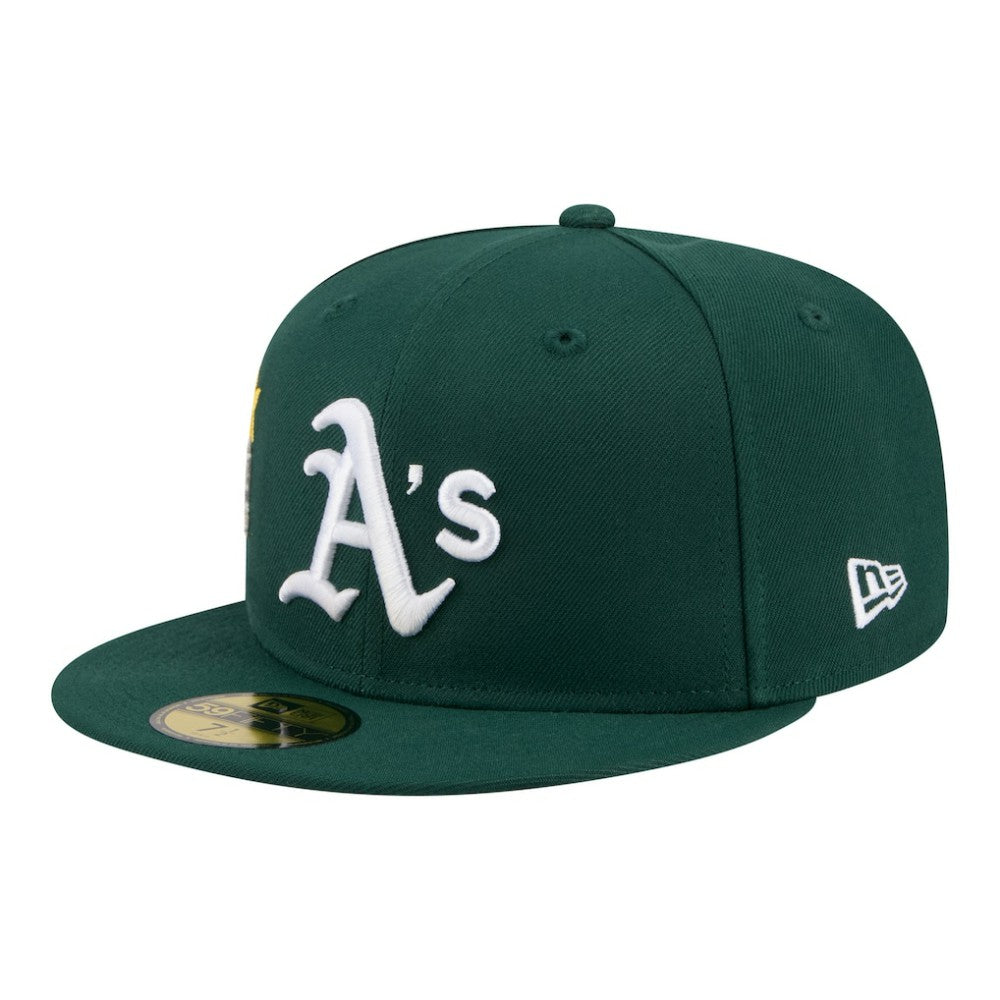 Athletics New Era City Patch 59FIFTY Fitted Hat | MLB Discount