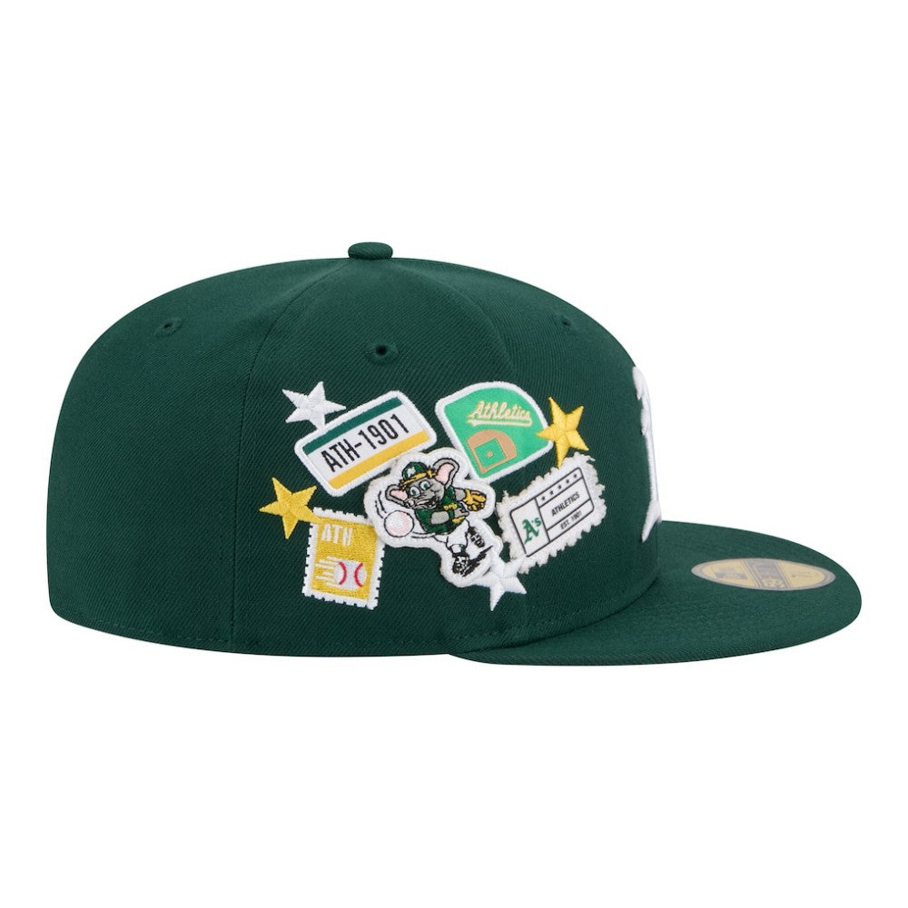 Athletics New Era City Patch 59FIFTY Fitted Hat | MLB Discount