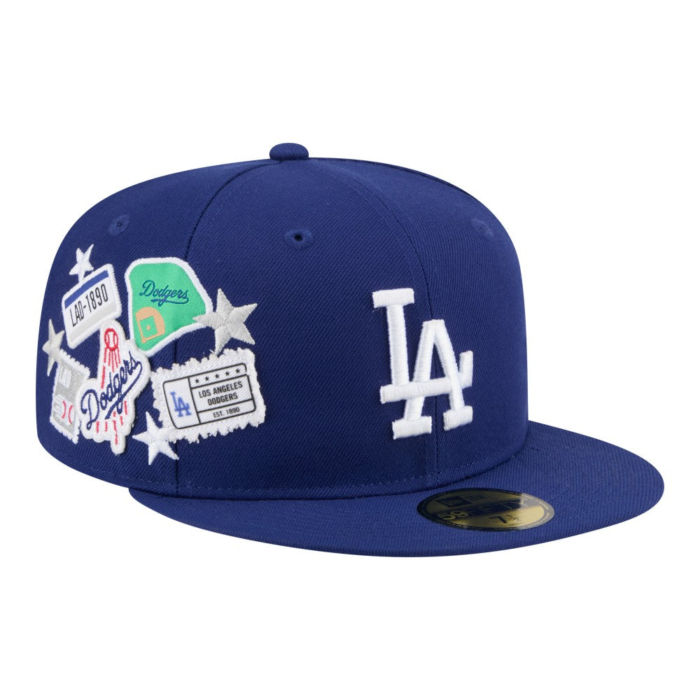 Los Angeles Dodgers New Era City Patch 59FIFTY Fitted Hat | MLB Outlet