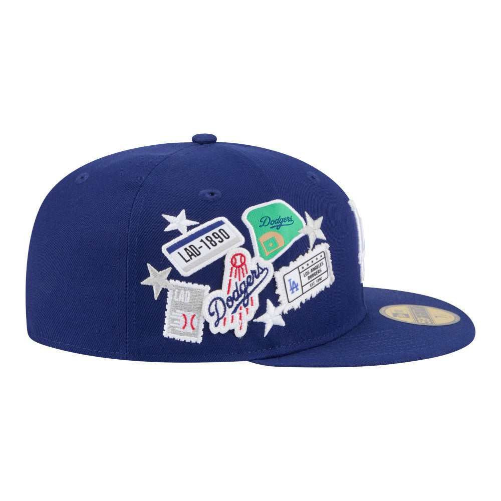 Los Angeles Dodgers New Era City Patch 59FIFTY Fitted Hat | MLB Outlet