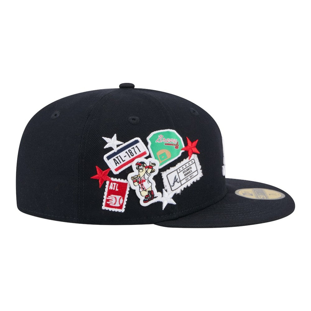Atlanta Braves New Era City Patch 59FIFTY Fitted Hat | MLB US
