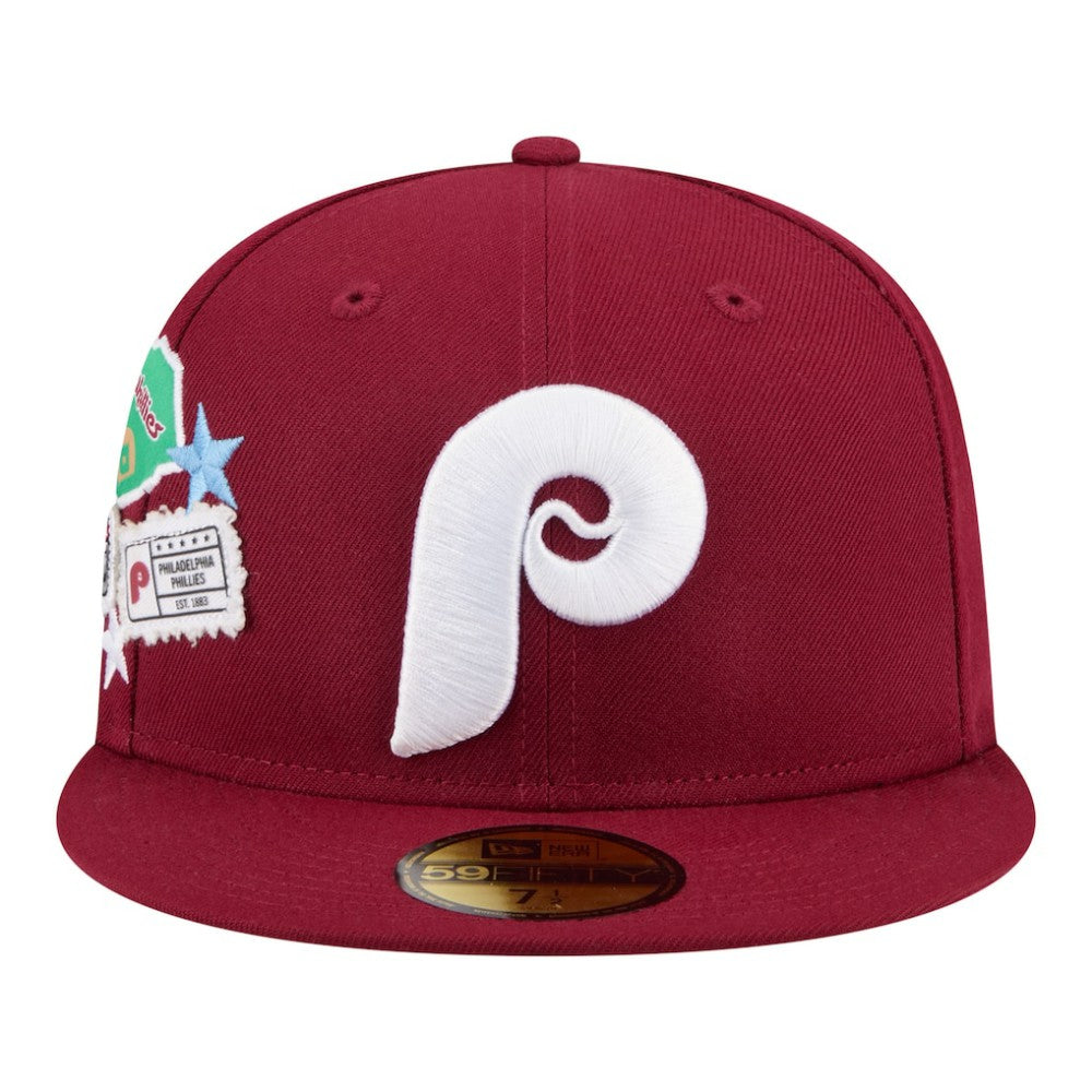 Philadelphia Phillies New Era City Patch 59FIFTY Fitted Hat | MLB For sale