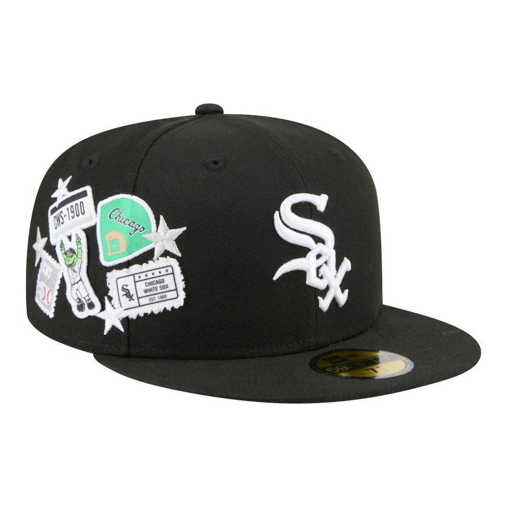 Chicago White Sox New Era City Patch 59FIFTY Fitted Hat | MLB Discount