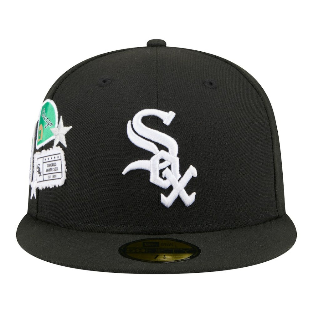 Chicago White Sox New Era City Patch 59FIFTY Fitted Hat | MLB Discount