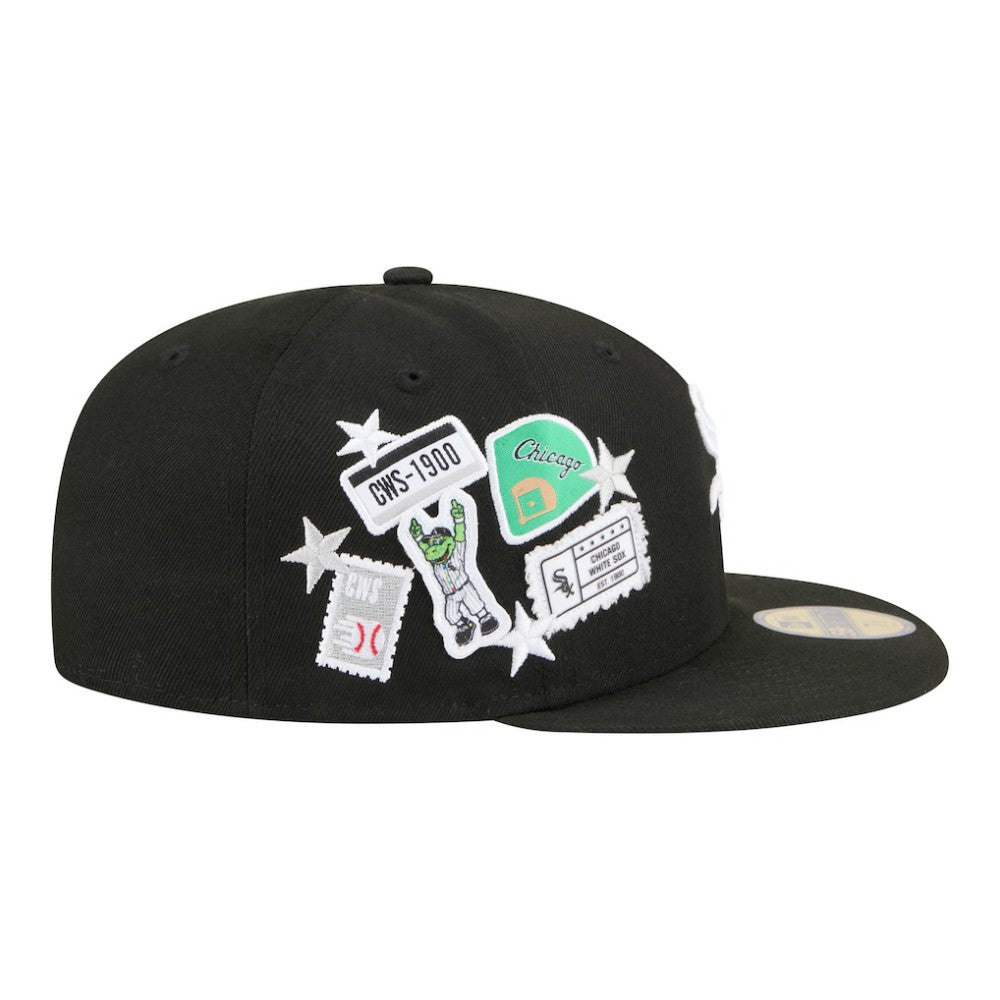 Chicago White Sox New Era City Patch 59FIFTY Fitted Hat | MLB Discount