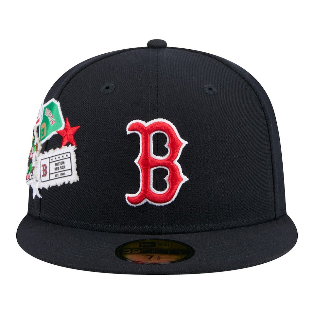 Boston Red Sox New Era City Patch 59FIFTY Fitted Hat | MLB Near me