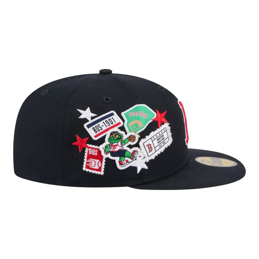 Boston Red Sox New Era City Patch 59FIFTY Fitted Hat | MLB Near me