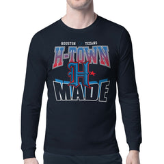 Houston Texans  Starter Comic Style Slogan Long Sleeve T-Shirt