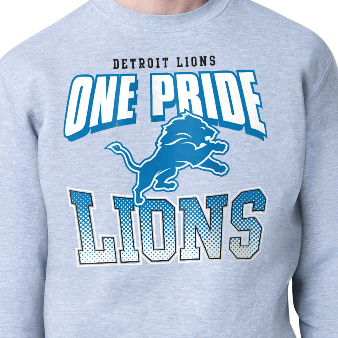 Detroit Lions  Starter Comic Style Sweatshirt