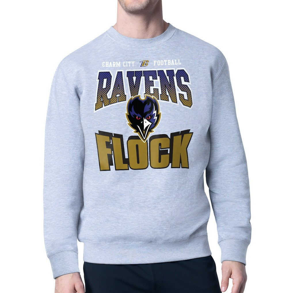 Baltimore Ravens  Starter Comic Style Sweatshirt