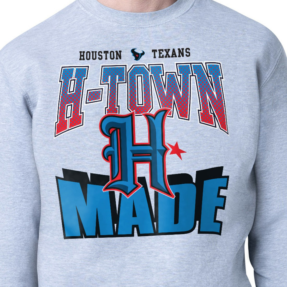 Houston Texans  Starter Comic Style Sweatshirt