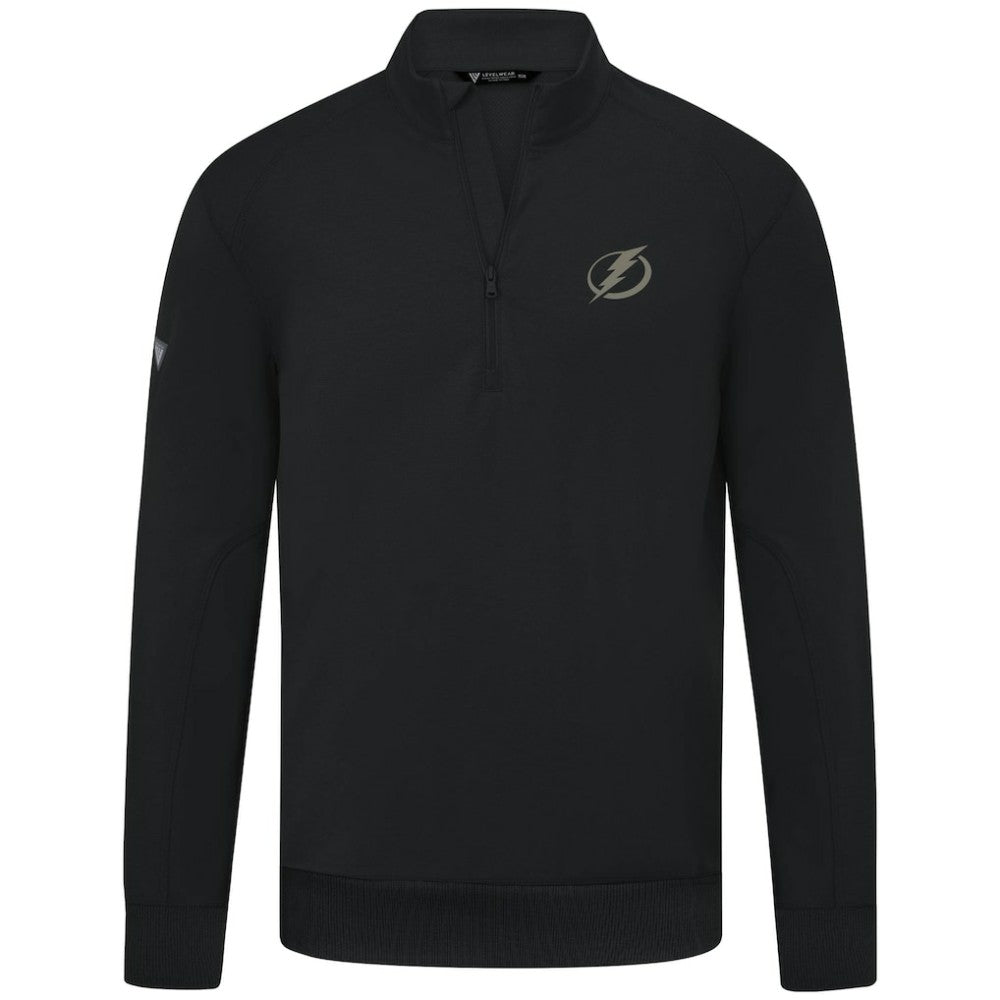 Tampa Bay Lightning Levelwear Copper Upright Quarter-Zip Pullover Discount