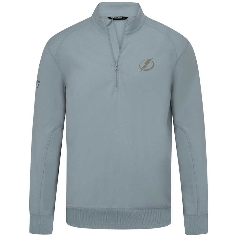 Tampa Bay Lightning Levelwear Copper Upright Quarter-Zip Pullover Outlet