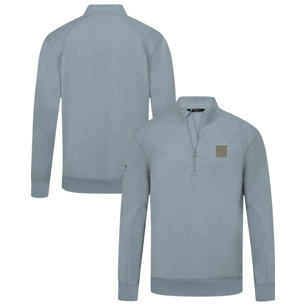 New York Rangers Levelwear Copper Upright Quarter-Zip Pullover On Sale
